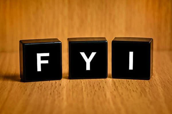 FYI